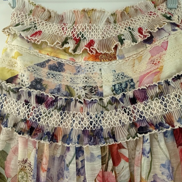 Zimmermann Wonderland Smocked Skirt, NWT - Picture 8 of 10